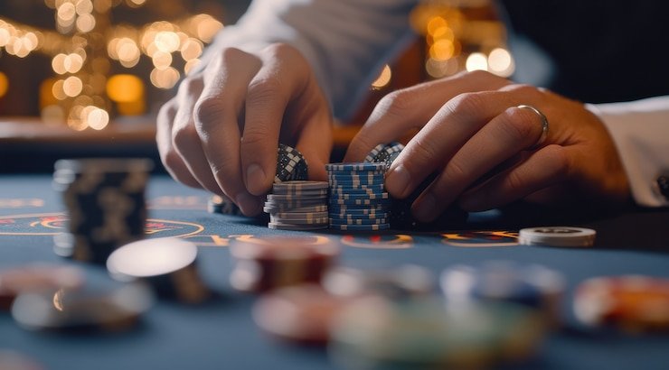 Fitur live casino dalam aplikasi 777luck dengan dealer profesional dan opsi taruhan beragam