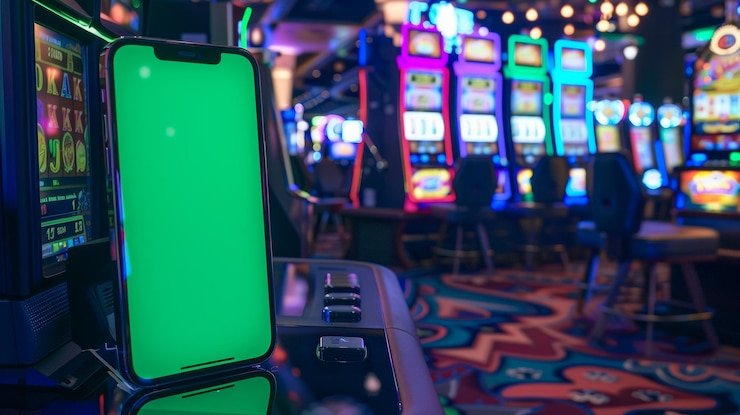 Tampilan opsi slot game dalam aplikasi 777luck dengan desain interaktif dan menarik